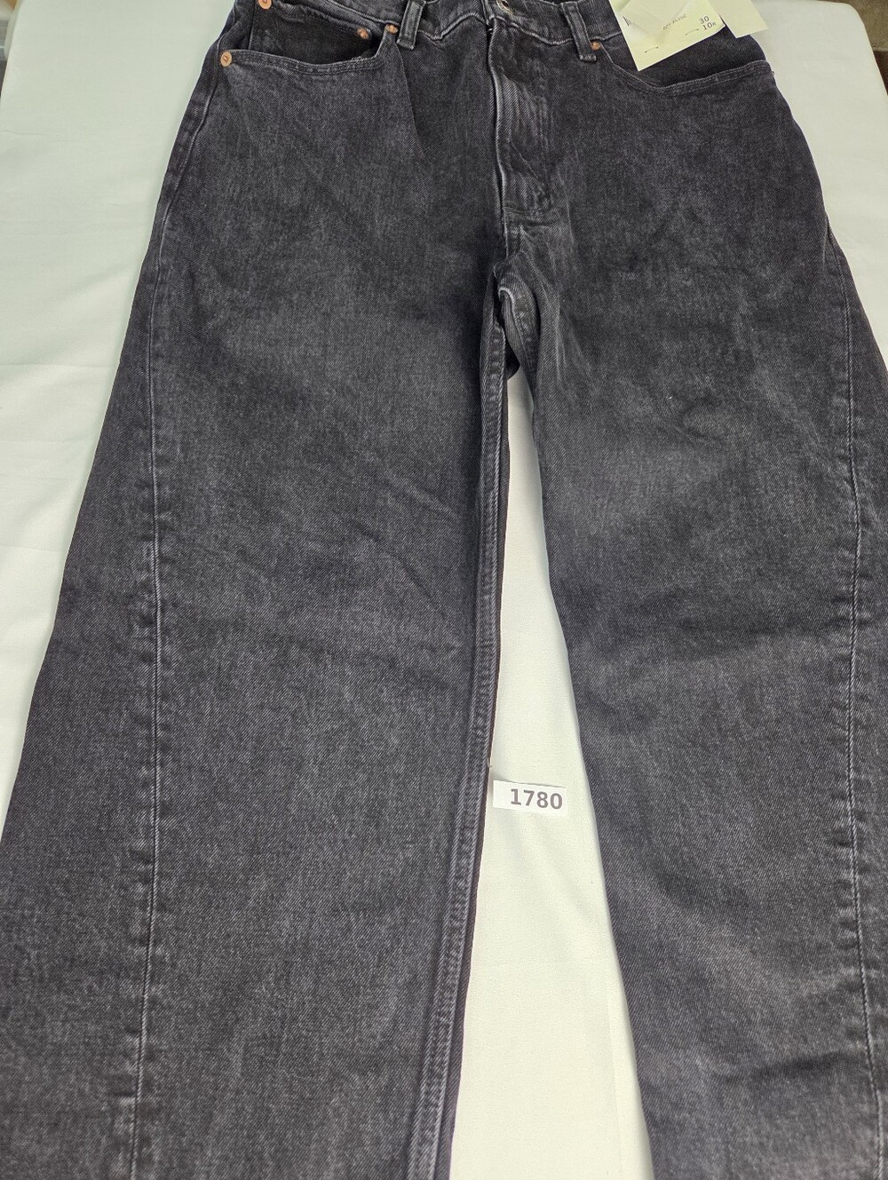 Abercrombie & Fitch The 90s Relaxed Jeans Women’s 30/10R Black NWT 1780